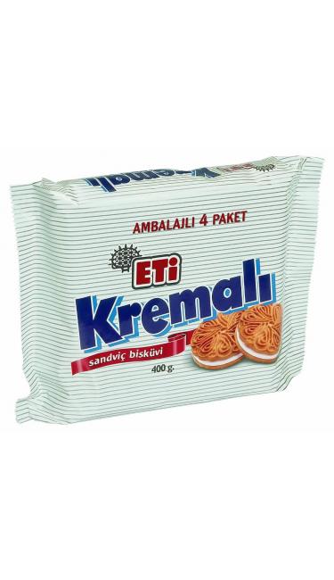 ETI KREMALI 308 GR (biscuit fourré à la crème) YENI URUN